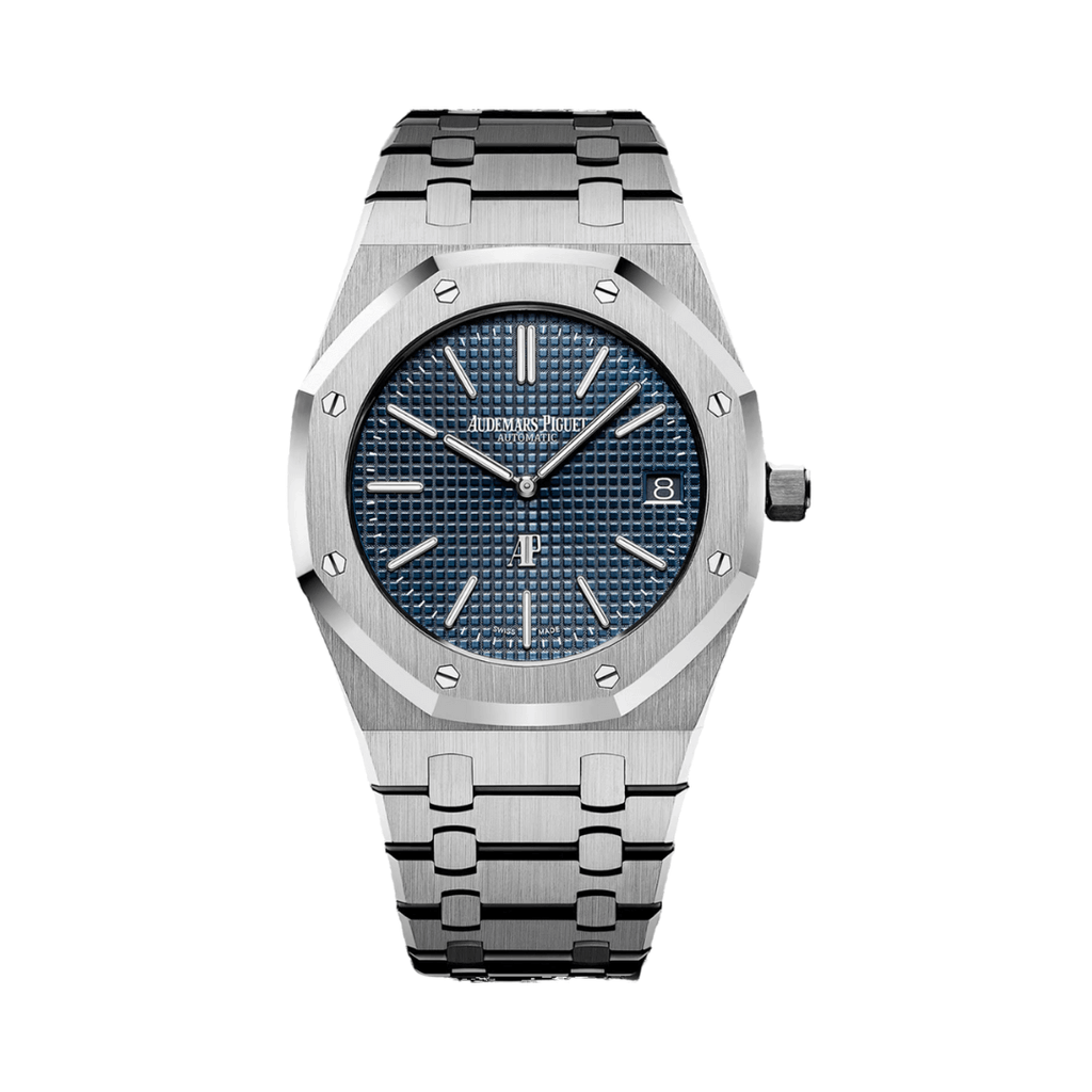 Audemars Piguet Royal Oak Selfwinding Stainless Steel Blue Dial 15202st 1240st 01 Watch
