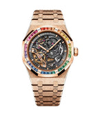 Audemars Piguet Royal Oak Rose Gold Grey Dial Watch – Gold & Rose Gold & Grey