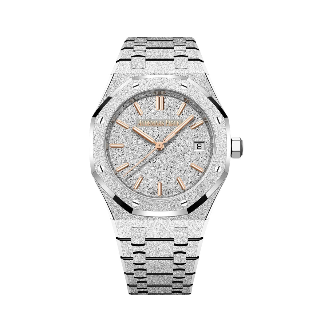 Audemars Piguet Royal Oak Frosted Dial Watch – Frosted & Dial