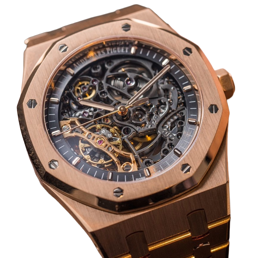 Audemars Piguet Royal Oak Skeleton Rose Gold Watch – Gold & Rose Gold & Skeleton – Edition 2