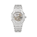 Audemars Piguet Royal Oak Double Balance Wheel Skeleton Silver Watch