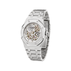 Audemars Piguet Royal Oak Double Balance Wheel Skeleton Silver Watch