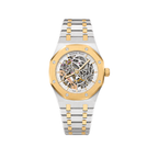 Audemars Piguet Royal Oak Skeleton Two Tone White Watch – White & Two Tone & Skeleton