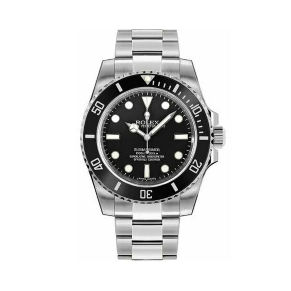 Rolex Submariner Black Dial Watch – Black & Dial