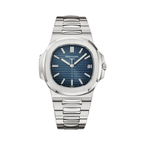 Patek Philippe Nautilus Black-Blue Dial Watch – Black & Blue & Dial