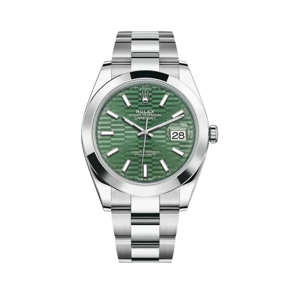 Rolex Datejust Fluted Motif Dial Watch