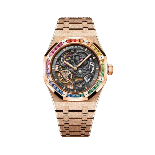 Audemars Piguet Royal Oak Rose Gold Grey Dial Watch – Gold & Rose Gold & Grey