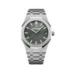 Audemars Piguet Royal Oak Selfwinding Stainless Steel Green Dial Watch