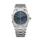 Audemars Piguet Royal Oak Extra-Thin Smoked Blue Dial Watch – Blue & Dial