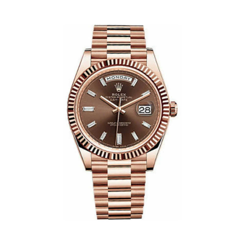 Rolex Day-Date 40 Rose Gold 228235 Watch – Gold & Rose Gold