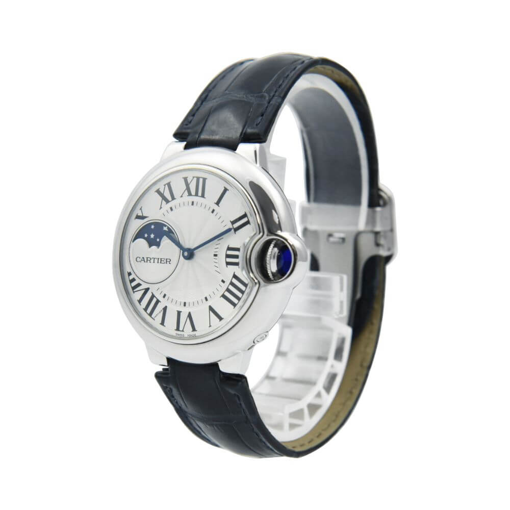 Cartier Moonphase Blue Dial Watch – Blue & Dial