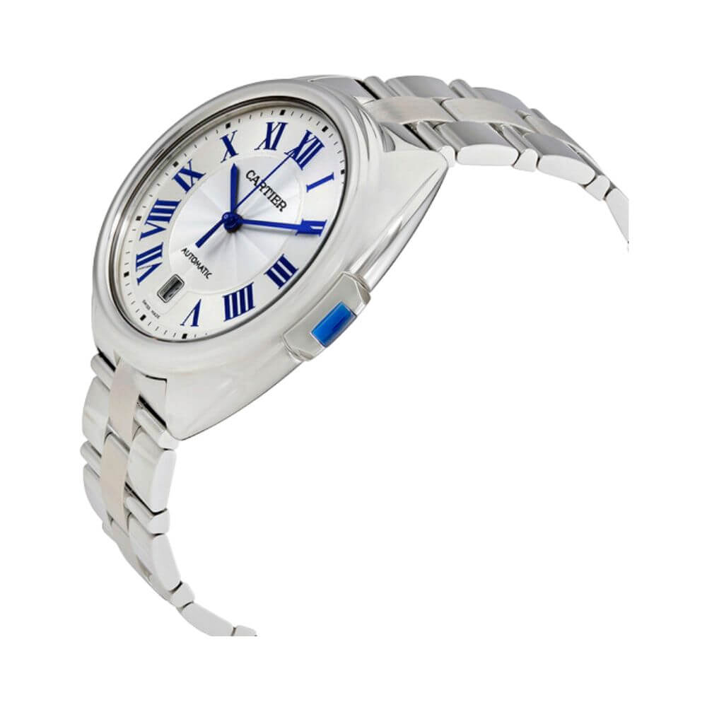 Cartier Silver Dial Watch – Silver & Dial