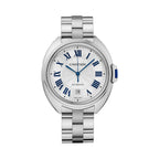 Cartier Silver Dial Watch – Silver & Dial