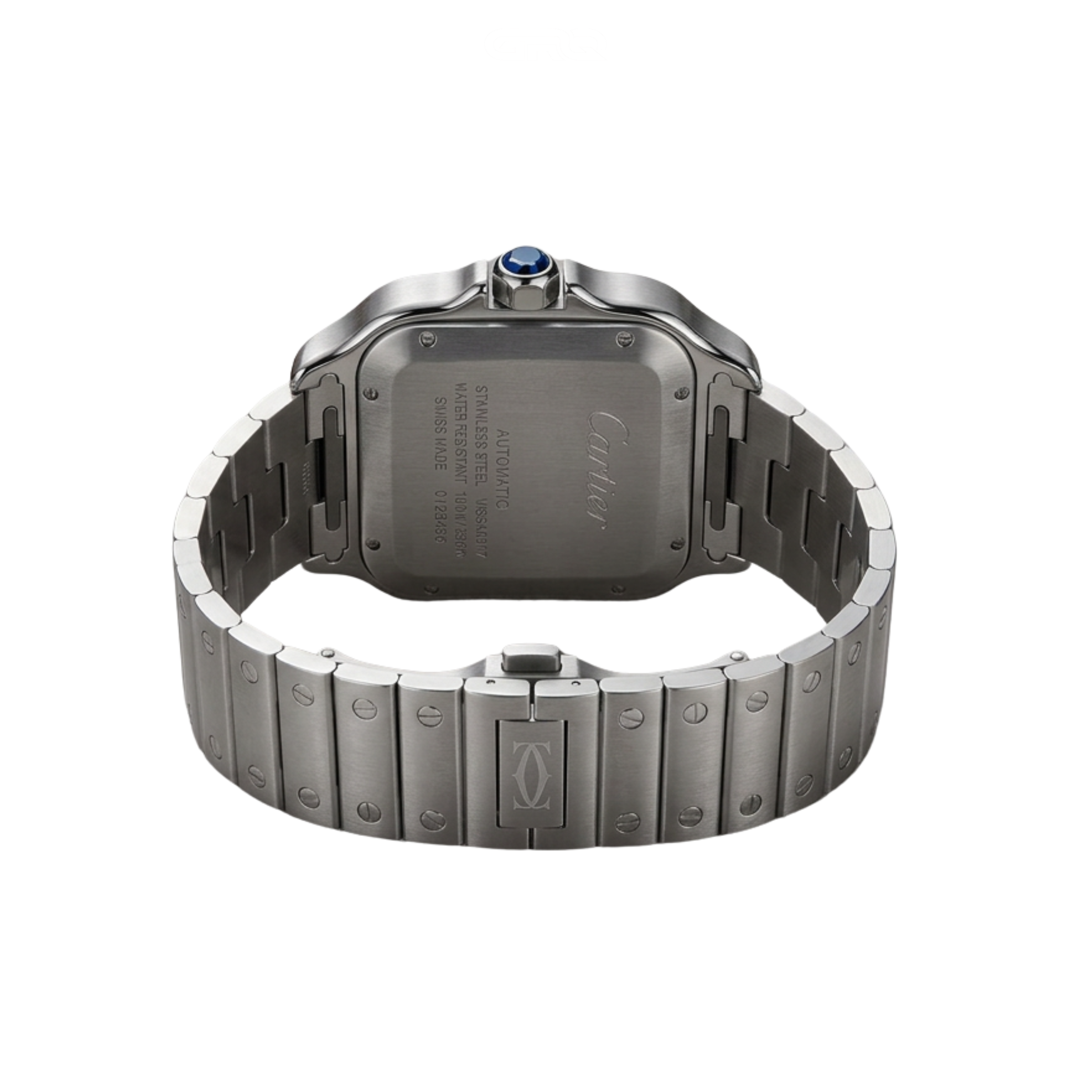 Cartier Santos de Chronograph Stainless Steel Watch