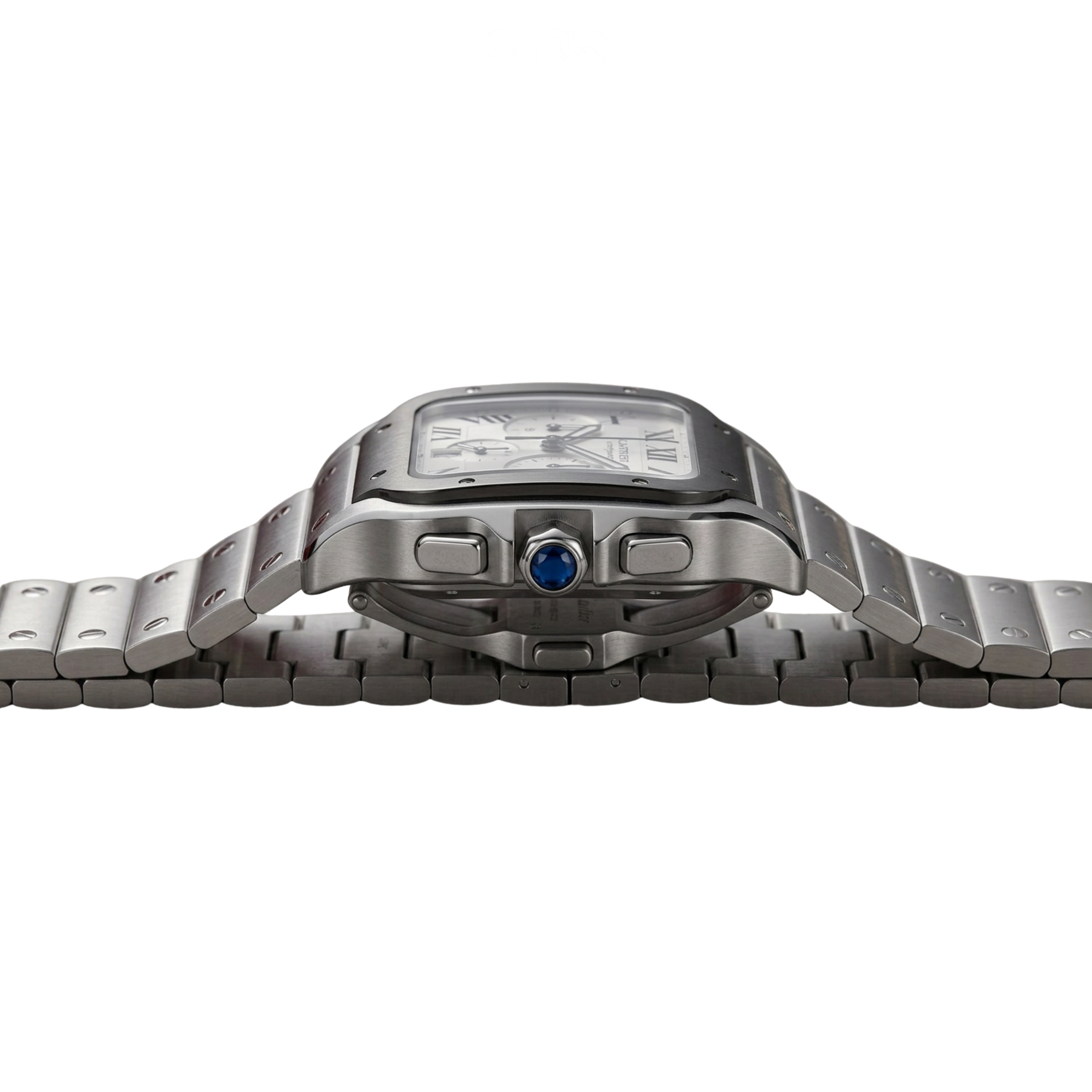 Cartier Santos de Chronograph Stainless Steel Watch