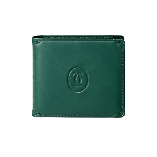 Cartier Bi Fold Must De Green Wallet