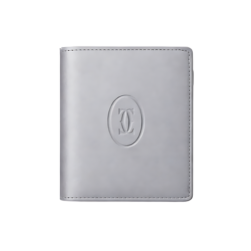 Cartier Bi Fold Grey Leather Wallet – Grey & Leather