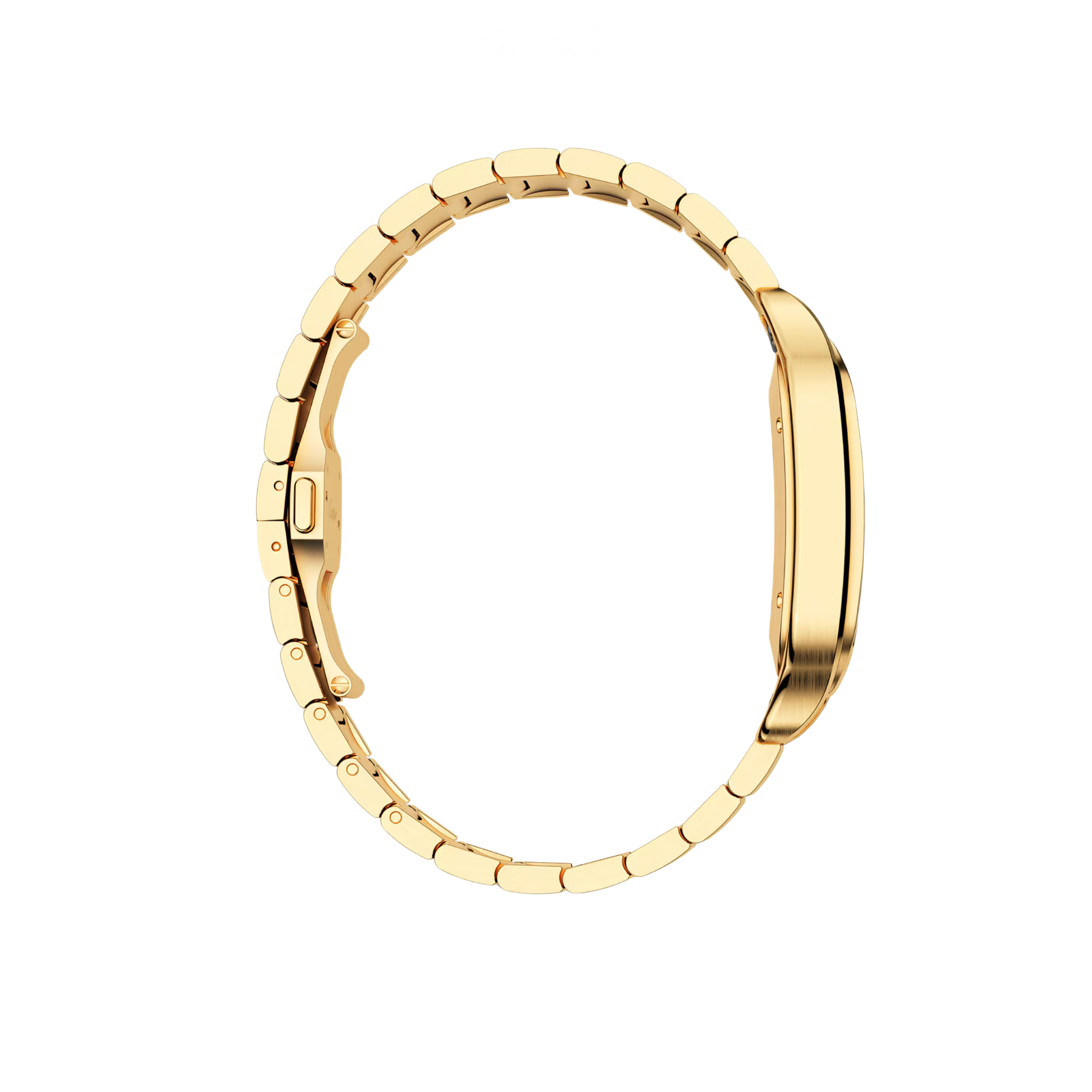 Cartier Santos de Golden Steel Blue Dial Watch – Blue & Dial