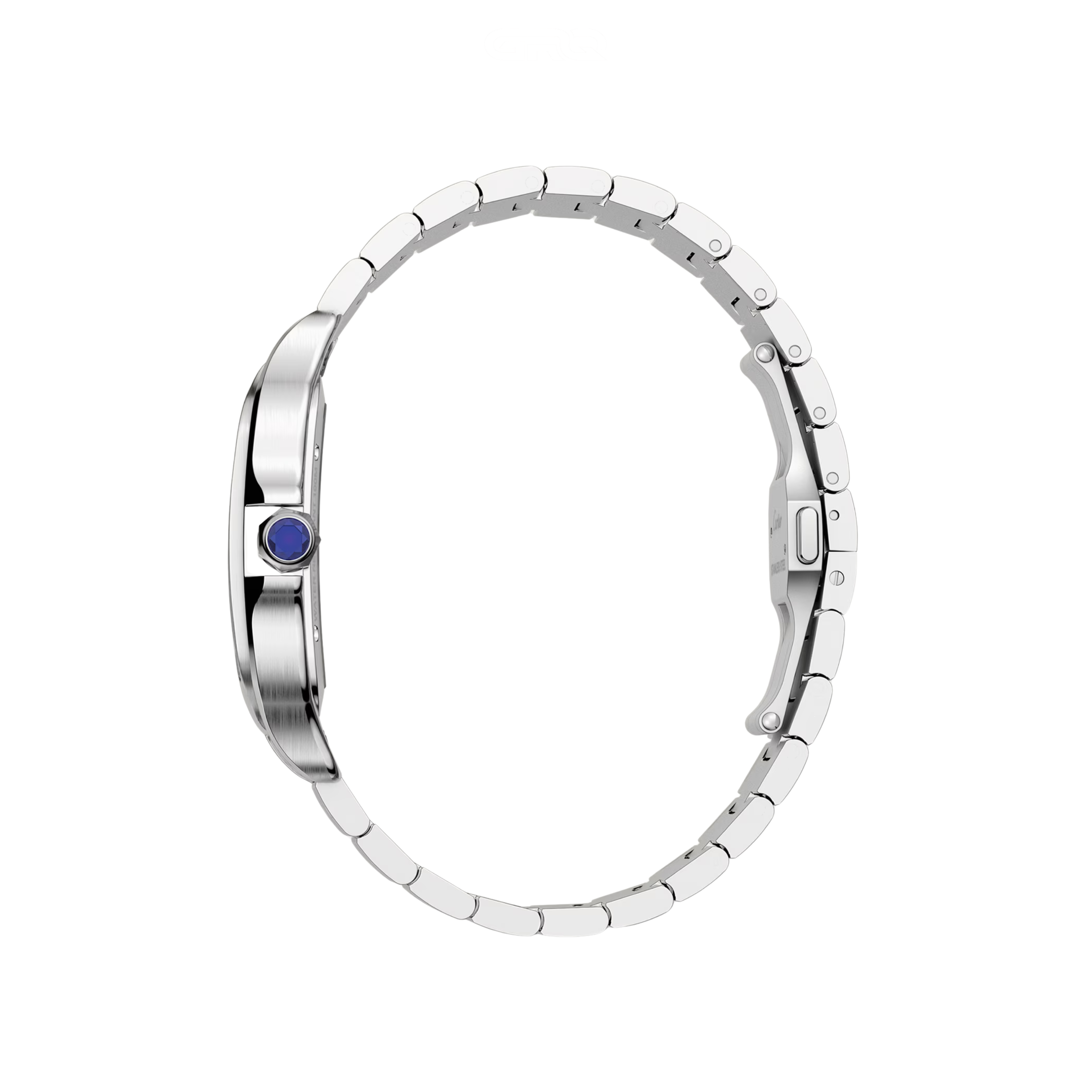 Cartier Santos Skeleton Two-Tone Steel & Yellow Gold Watch