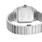 Cartier Santos de Steel Blue Dial 15feb 079 Watch