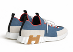 Hermès Lift Multicolore Bleu Turquin Slip-On Sneaker – Men’s Edition