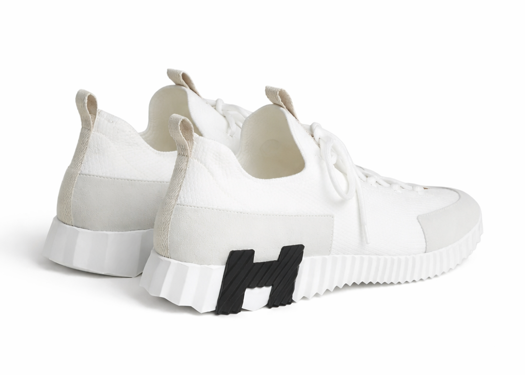 Hermès Lift White Slip-On Sneaker – Men’s Edition