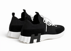 Hermès Lift Black & White Slip-On Sneaker – Men’s Edition