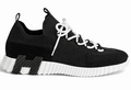 Hermès Lift Black & White Slip-On Sneaker – Men’s Edition