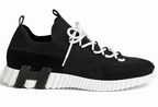 Hermès Lift Black & White Slip-On Sneaker – Men’s Edition