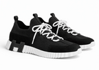 Hermès Lift Black & White Slip-On Sneaker – Men’s Edition