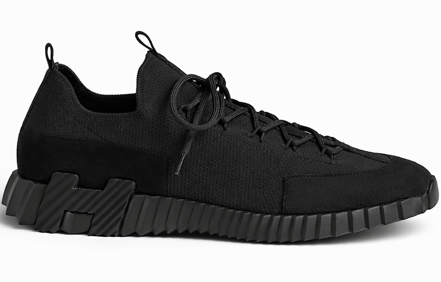 Hermès Lift Black Slip-On Sneaker – Men’s Edition