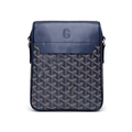 Goyard Belvedere Blue Crossbody Bag