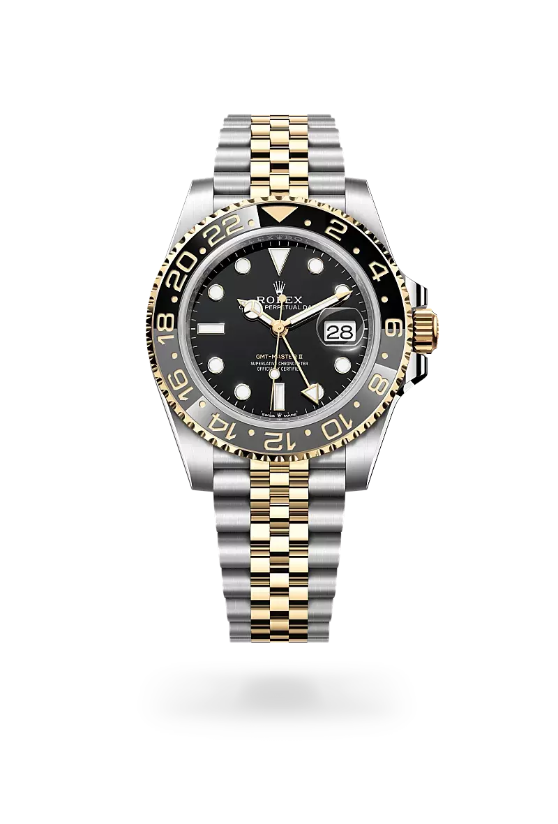 Rolex GMT-Master II 40mm Yellow Gold Steel Watch – Gold & Yellow
