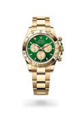 Rolex Yellow Gold Green Dial Watch – Gold & Green & Yellow