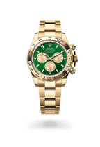 Rolex Yellow Gold Green Dial Watch – Gold & Green & Yellow