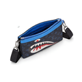 Louis Vuitton LV Logo Shark Black Blue Pouch – Black & Blue & Logo