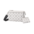 Louis Vuitton LV Logo White Pouch – White & Logo