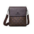 Louis Vuitton Brown Leather LV Crossbody Bag – Brown & Leather