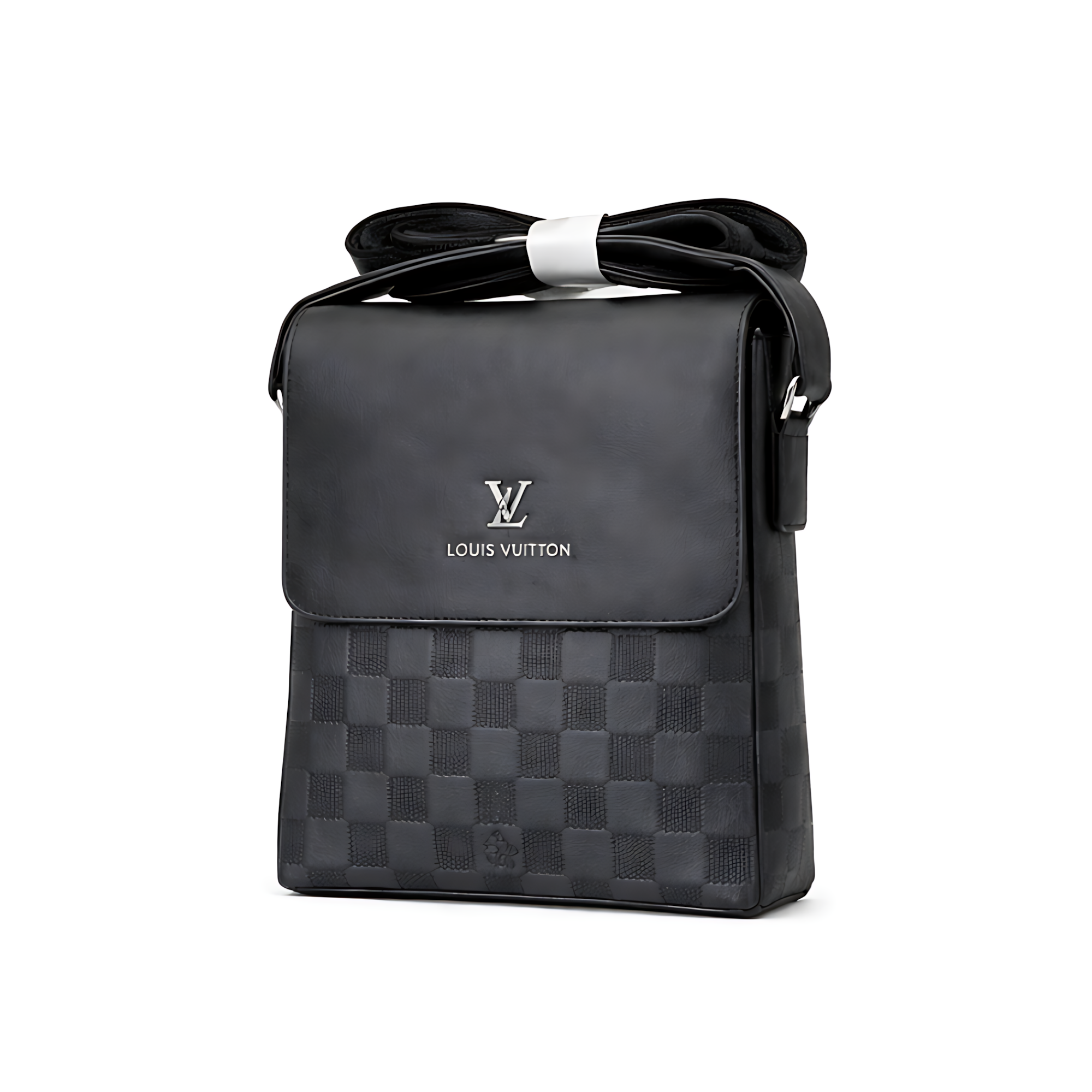 Louis Vuitton Black Canvas Crossbody Bag – Black & Canvas