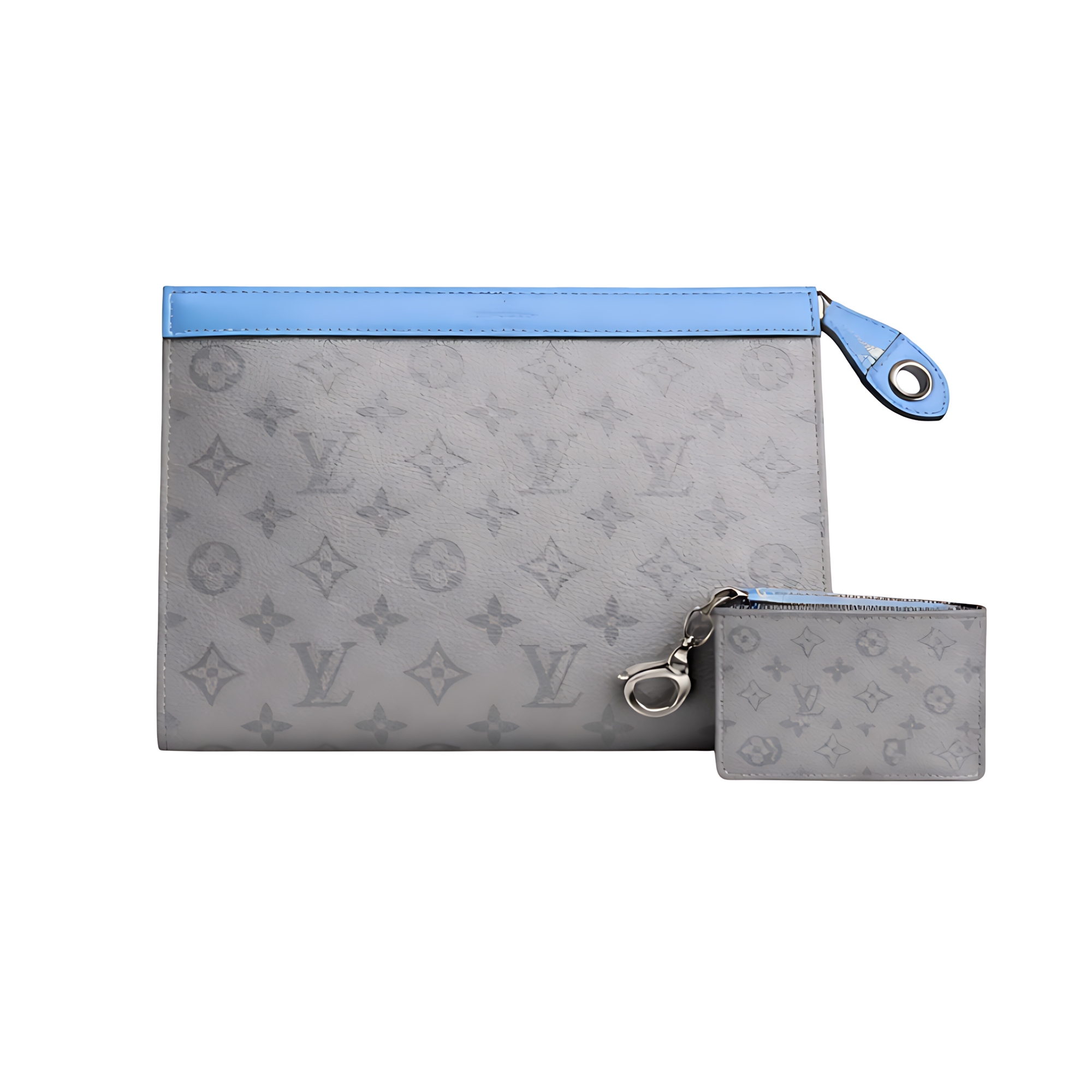 Louis Vuitton Blue Grey LV Pouch – Blue & Grey