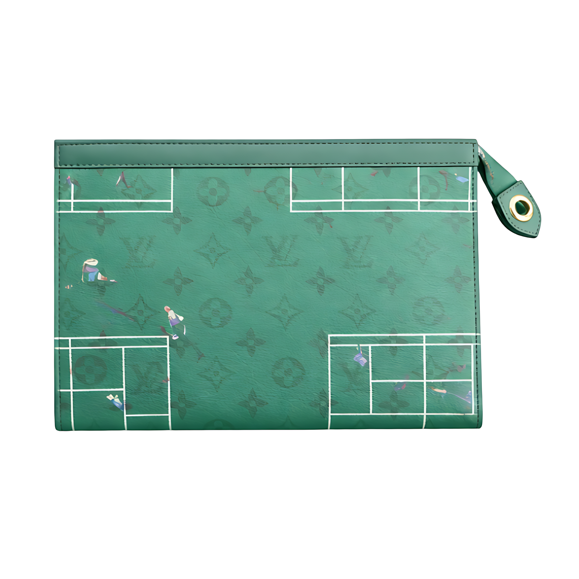 Louis Vuitton Sea Green Focus Pouch – Green & Sea Green