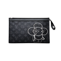 Louis Vuitton Black White Toiletry Pouch – Black & White