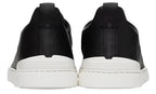 Zegna Triple Stitch Black Leather Sneaker – Men’s Edition