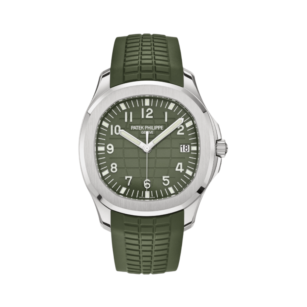 Patek Philippe Aquanaut Jumbo Khaki Green Dial Watch – Green & Khaki & Dial
