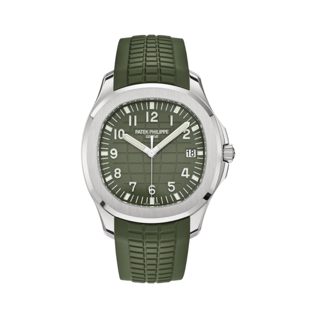 Patek Philippe Aquanaut Jumbo Khaki Green Dial Watch – Green & Khaki & Dial