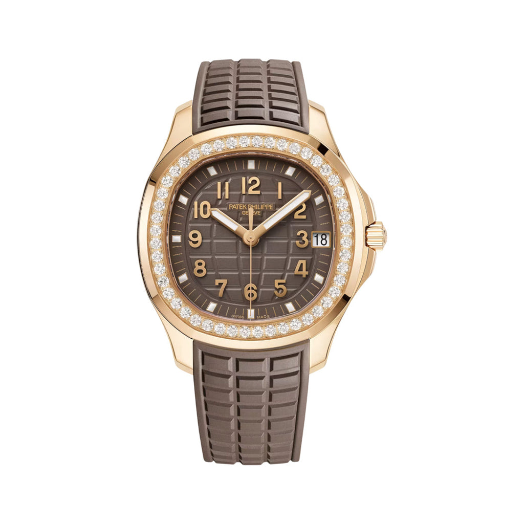 Patek Philippe Aquanaut Gold Taupe Brown Dial Watch – Brown & Gold & Taupe