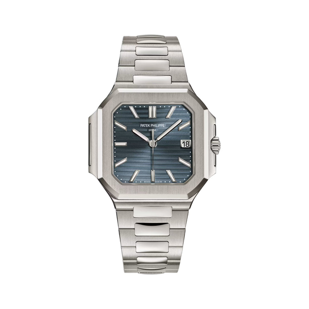 Patek Philippe Cubitus Sunburst Blue-Gray Dial Watch – Blue & Gray & Dial
