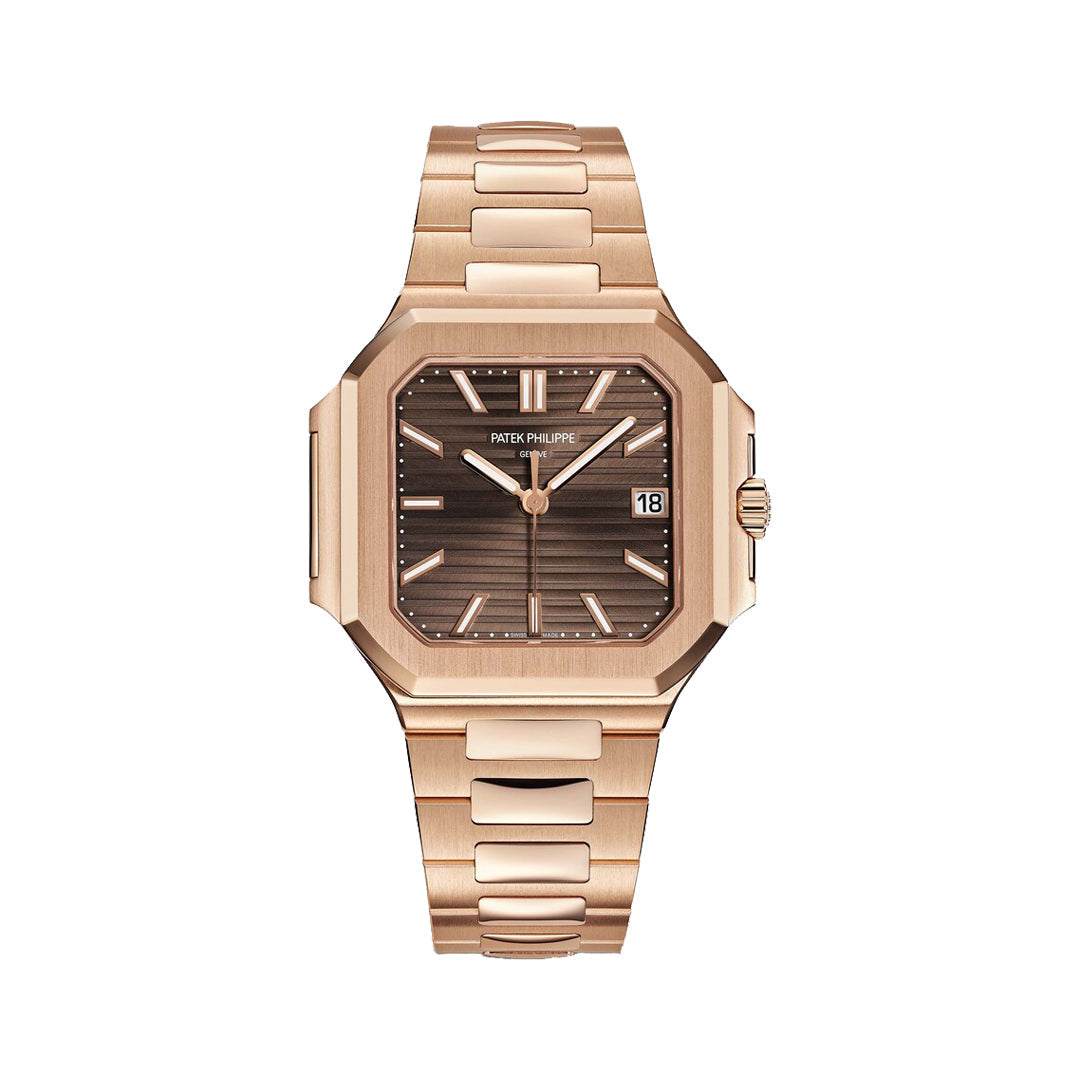 Patek Philippe Cubitus Rose Gold Brown Dial Watch – Brown & Gold & Rose Gold