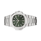 Patek Philippe Nautilus Sunburst Olive Green Dial Watch – Green & Olive Green & Dial