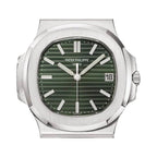 Patek Philippe Nautilus Sunburst Olive Green Dial Watch – Green & Olive Green & Dial